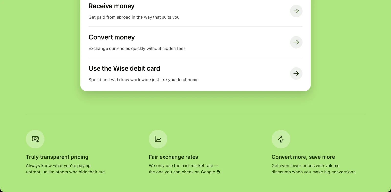 Wise Review for Travellers (2026): Mid-Market Rate, No Games Wise pricing page stating it only uses the mid-market rate